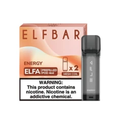 Картриджи для вейпа Elf Bar Elfa 2 мл 5% Energy 2 шт. (Енергетик)
